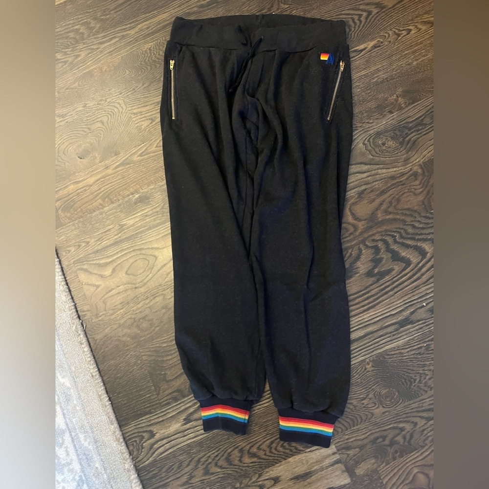 Like New Aviator Nation joggers - charcoal